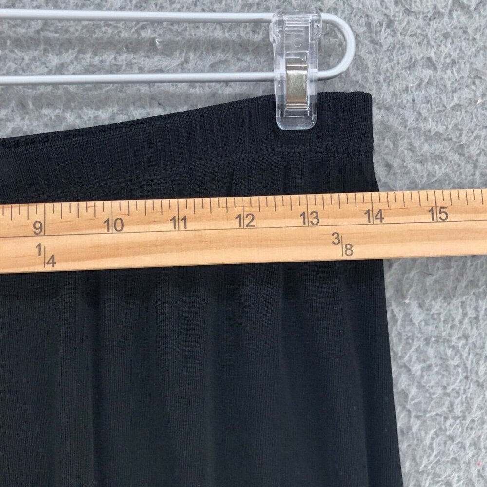 Chicos Pants Womens 1 US 8 Black Travelers Pull On Stretch Ankle Straight Leg - Picture 7 of 11